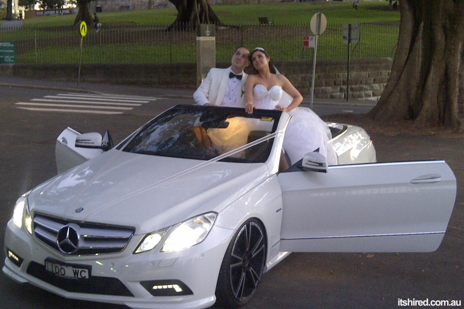 Mercedes E-Class Wedding Car Hire Sydney I Do Wedding Cars Sydney