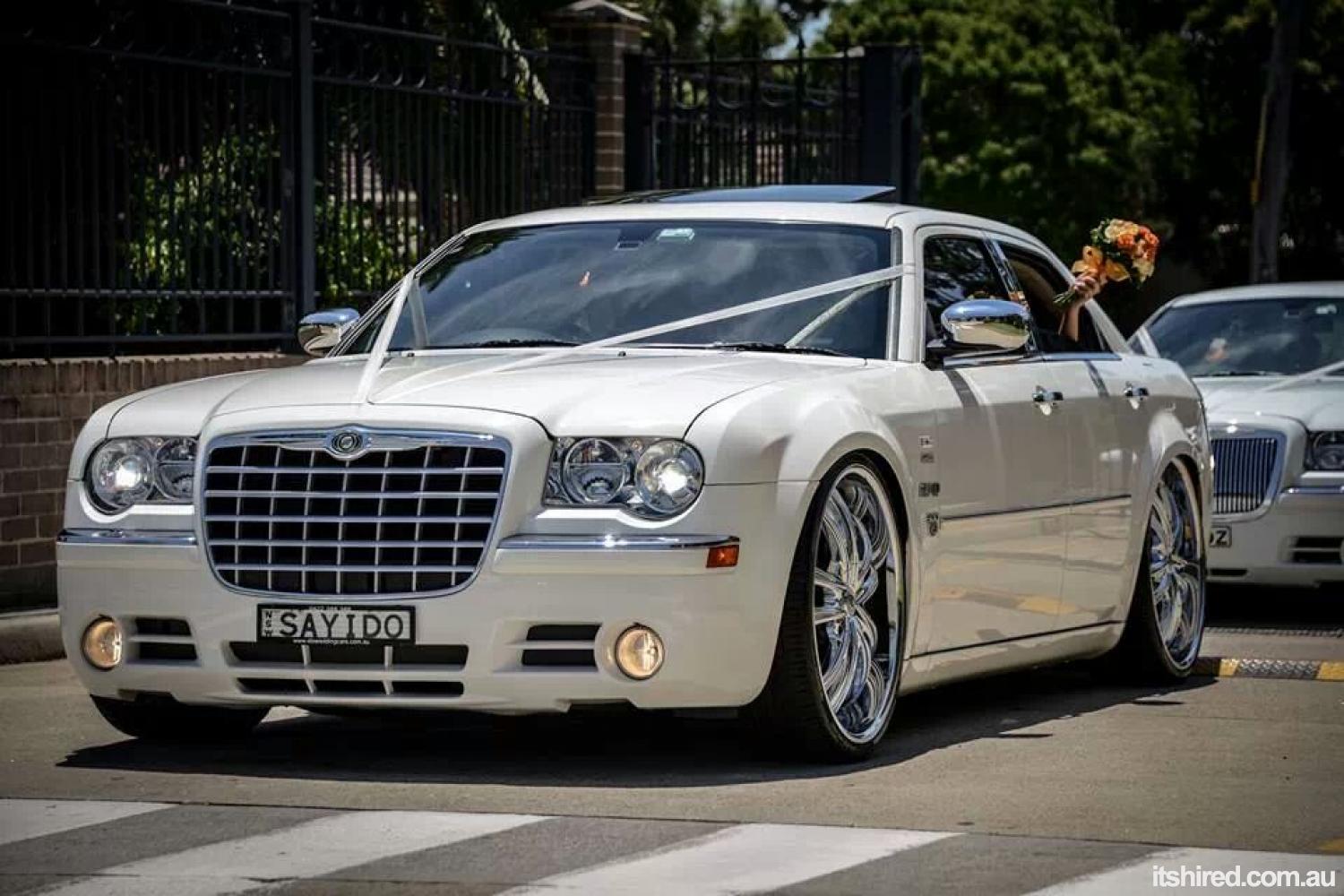 Chrysler 300c wedding car hire sydney #4